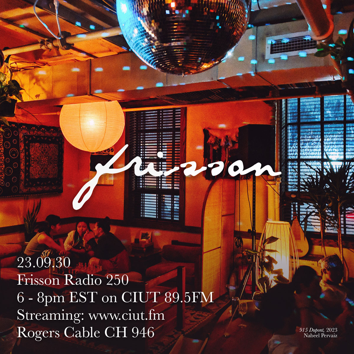 Frisson Radio 250 artwork