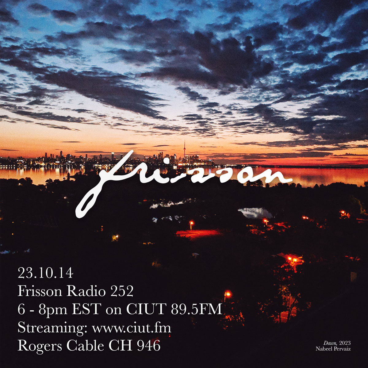 Frisson Radio 252 artwork