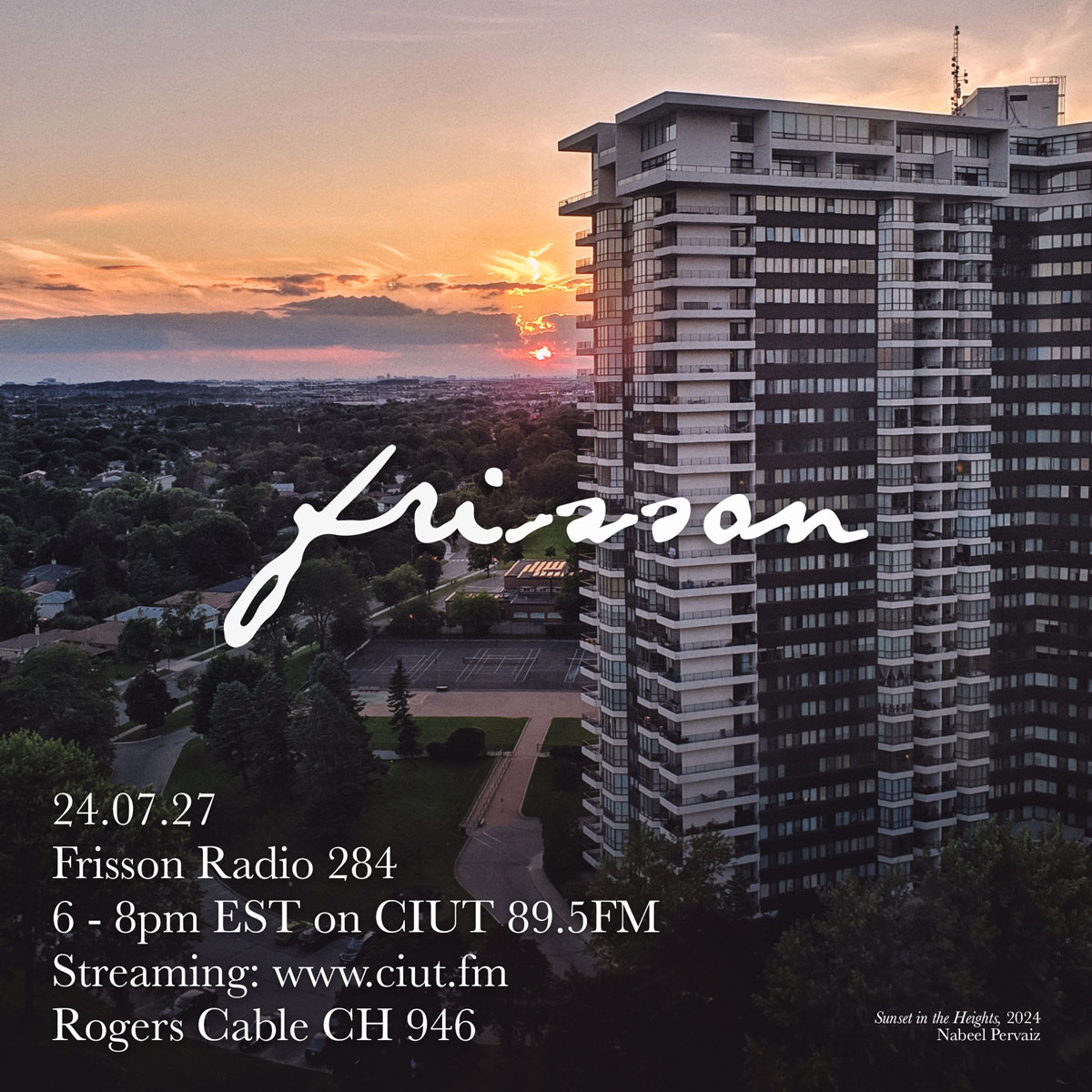 Frisson Radio 284 artwork