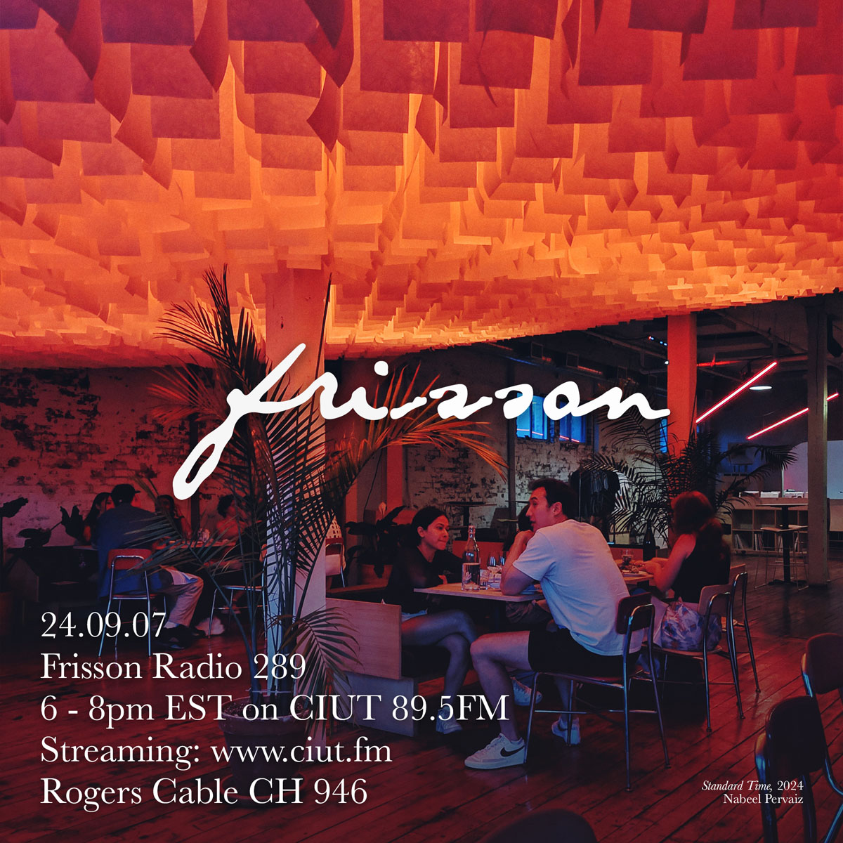 Frisson Radio 289 artwork