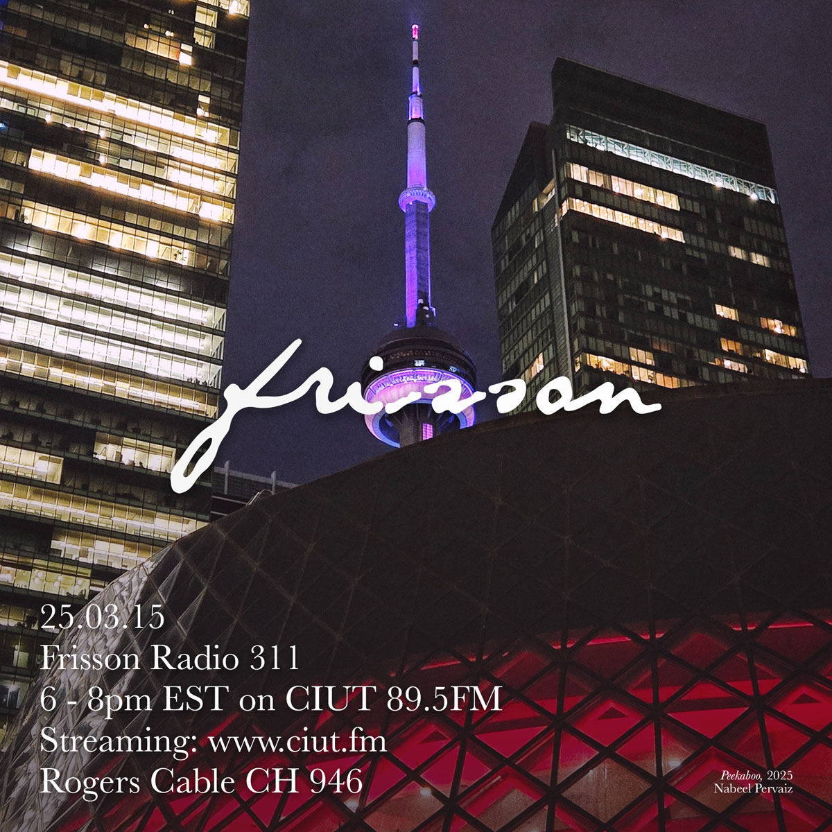 Frisson Radio 311 artwork