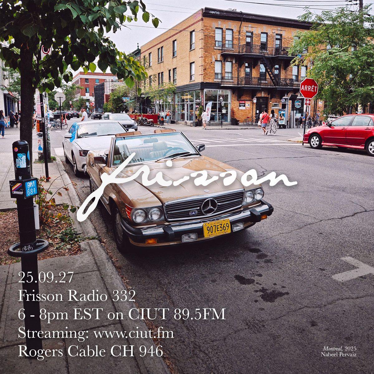 Frisson Radio 332 artwork