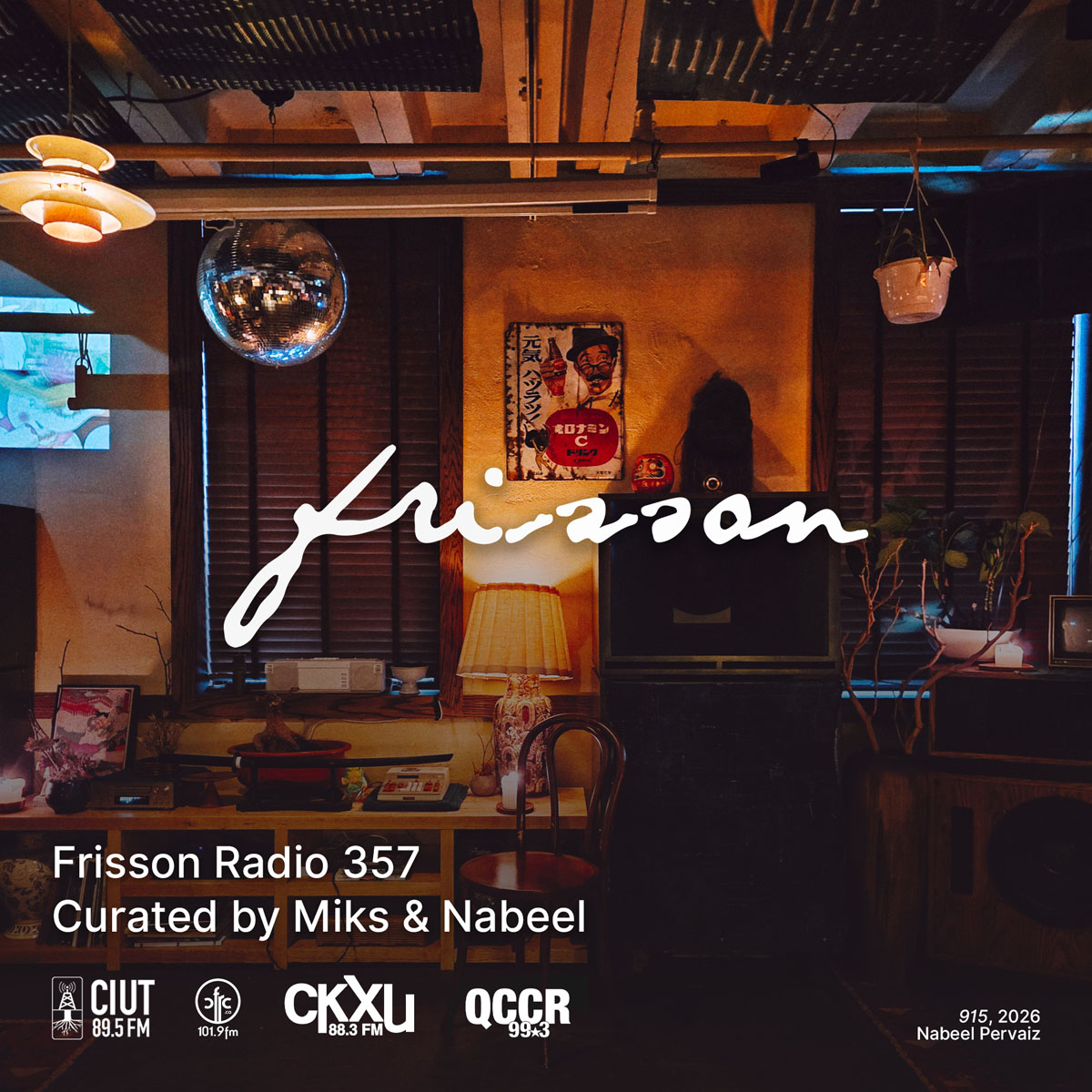 Frisson Radio 357 artwork