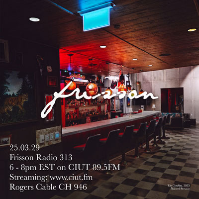 Frisson Radio 313 artwork