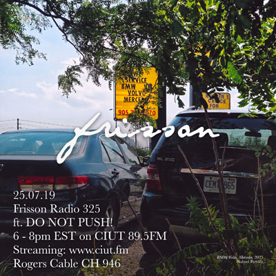 Frisson Radio 325 artwork