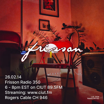 Frisson Radio 350 artwork